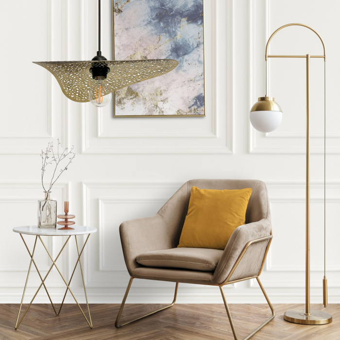 Lampă de tavan APP1468-1CP BLACK/OLD GOLD [5]