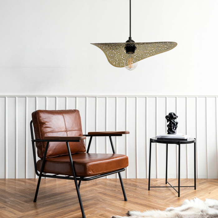 Lampă de tavan APP1468-1CP BLACK/OLD GOLD [6]