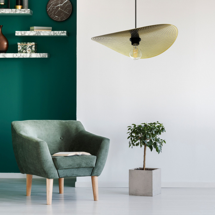 Lampă de tavan APP1469-1CP BLACK/GOLD [6]