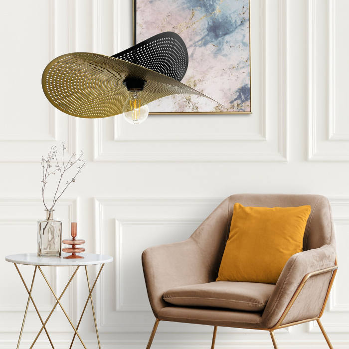 Lampă de tavan APP1471-1CP black/gold [6]