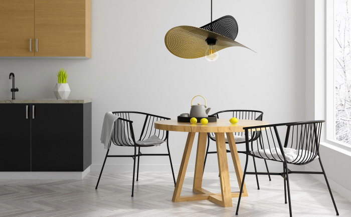 Lampă de tavan APP1471-1CP black/gold [8]