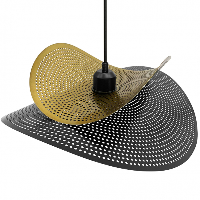 Lampă de tavan APP1472-1CP black/old gold [2]