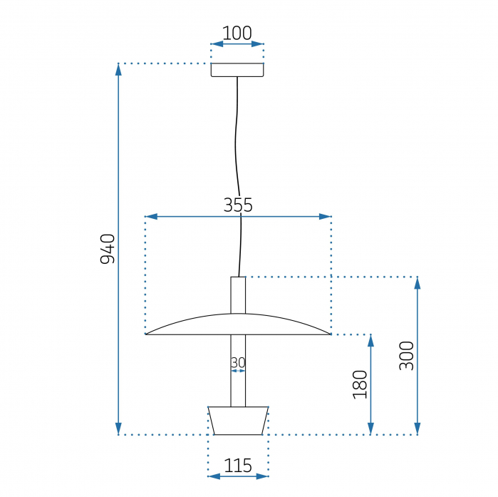 Lampă de tavan APP914-1CP [8]
