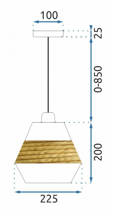 Lampă de tavan APP989-1CP [7]