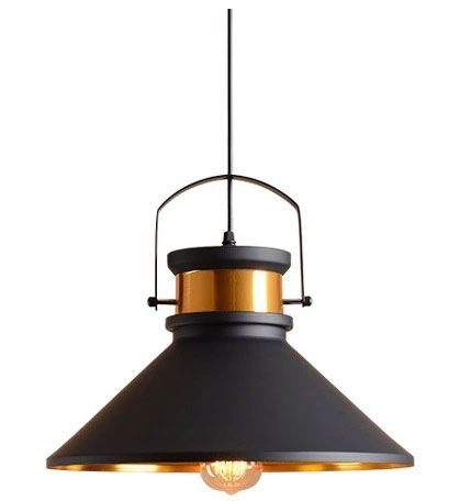 Lampa DE TAVAN ASTI B negru / Auriu [3]