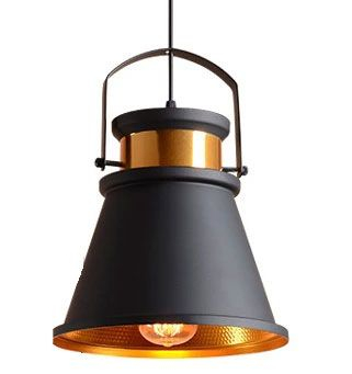 Lampa DE TAVAN ASTI C negru / Auriu [3]