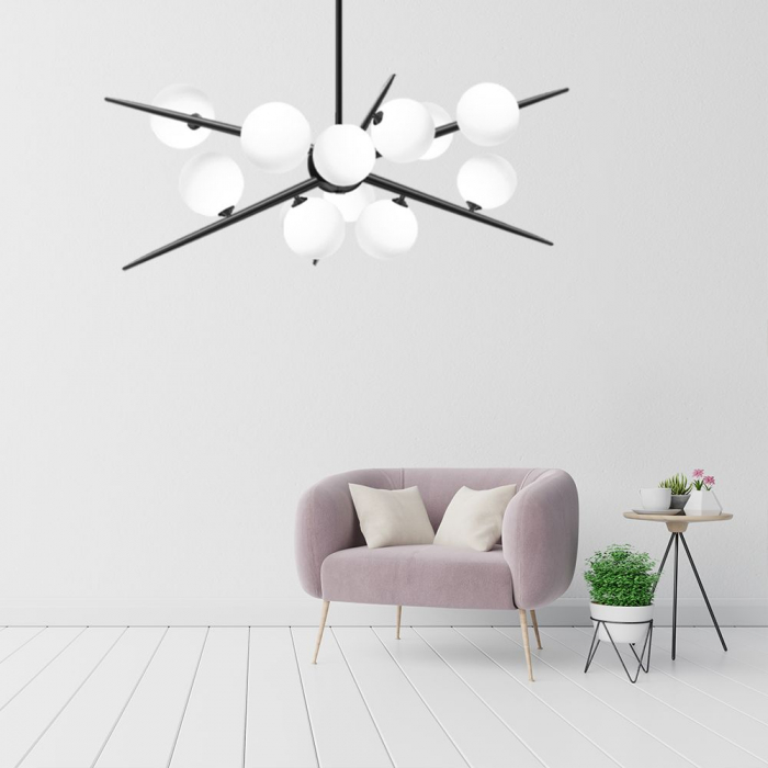 Lampă de tavan black APP999-12CP [4]