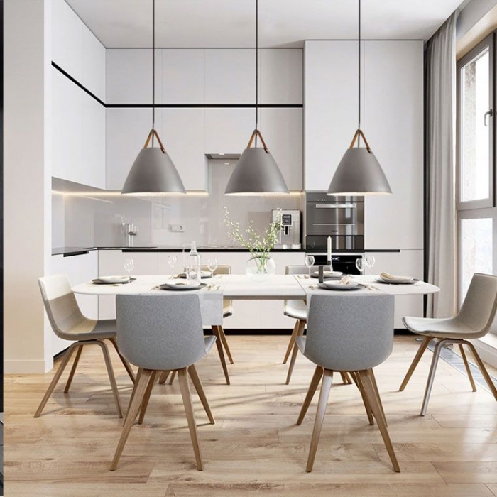 Lampa DE TAVAN BUFFO gri [4]