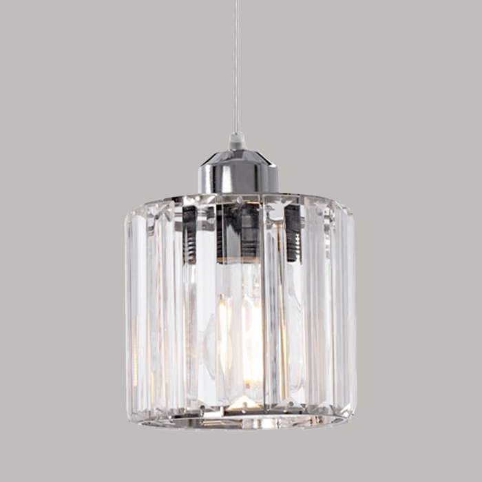 Lampă de tavan cristal argintiu APP508-1CP [3]