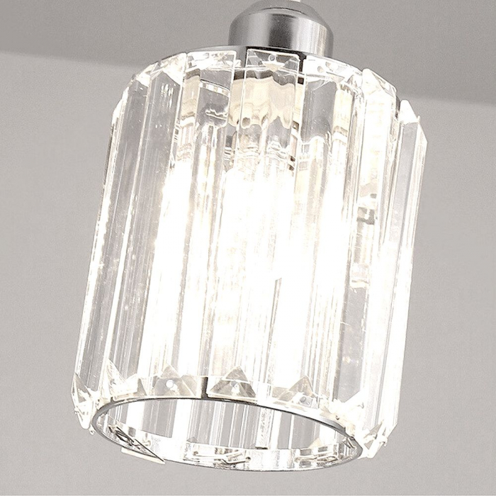 Lampă de tavan cristal argintiu APP508-1CP [4]