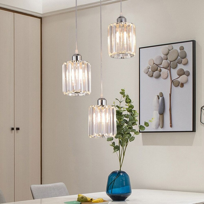 Lampă de tavan cristal argintiu APP510-3CPR [5]