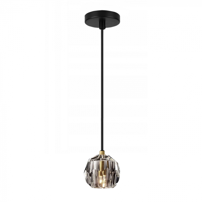 Lampă de tavan din cristal neagra APP586-1CP [2]
