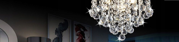 Lampă de tavan din cristal Plafond Candelabru Glamour APP403-C [4]