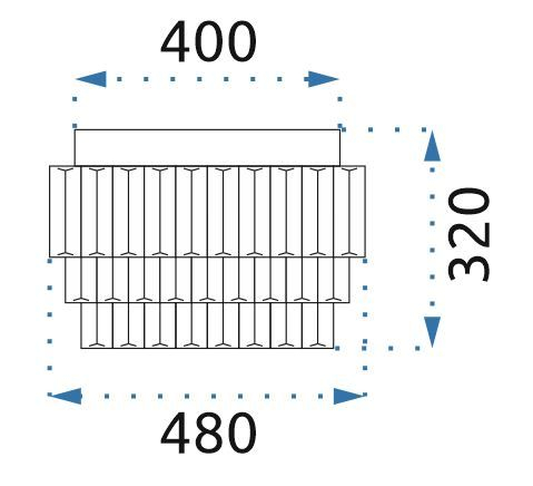 Lampă de tavan din cristal Plafond LED APP776-1C [8]