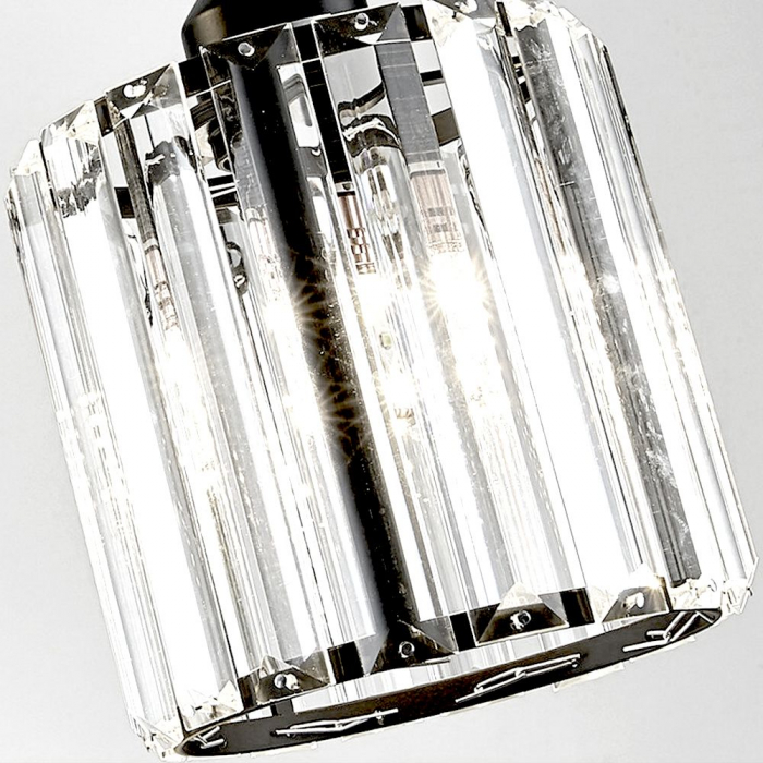 Lampă de tavan din imitatie cristal negru APP513-3CPR [3]