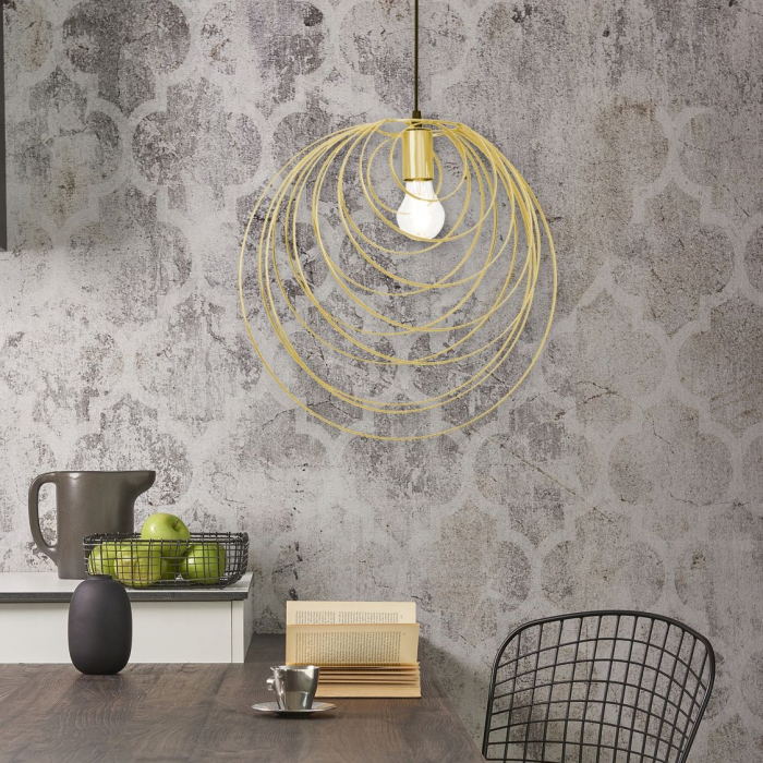 LAMPA DE TAVAN GOLD APP428-1CP [4]