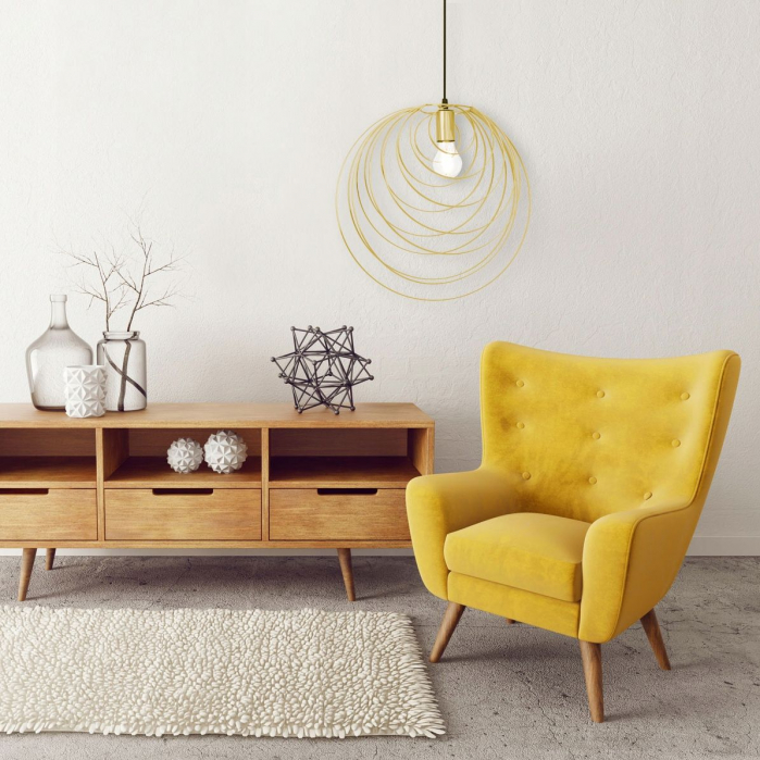 LAMPA DE TAVAN GOLD APP428-1CP [3]