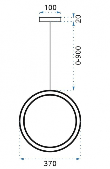 Lampă de tavan GOLD APP961-1CP [8]