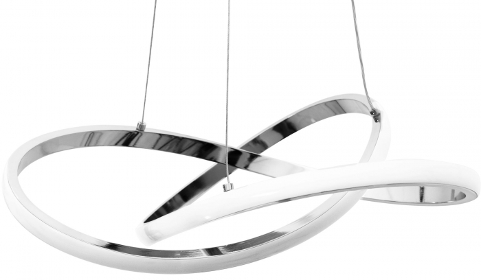 Lampă de tavan Inel suspendat LED modern + telecomandă APP389-CP Chrome [3]