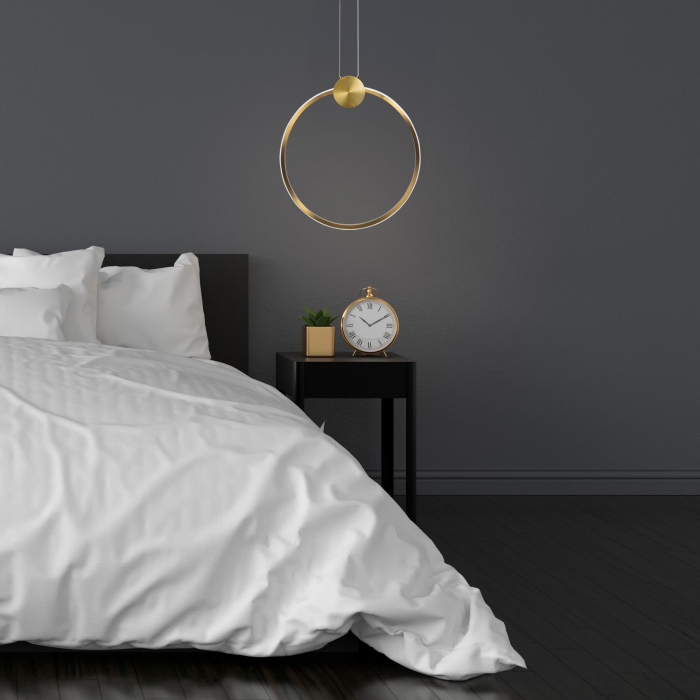 Lampă de tavan LED APP1397-CP OLD GOLD 40cm [2]