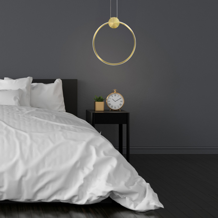 Lampă de tavan LED APP1399-CP GOLD 50cm [2]