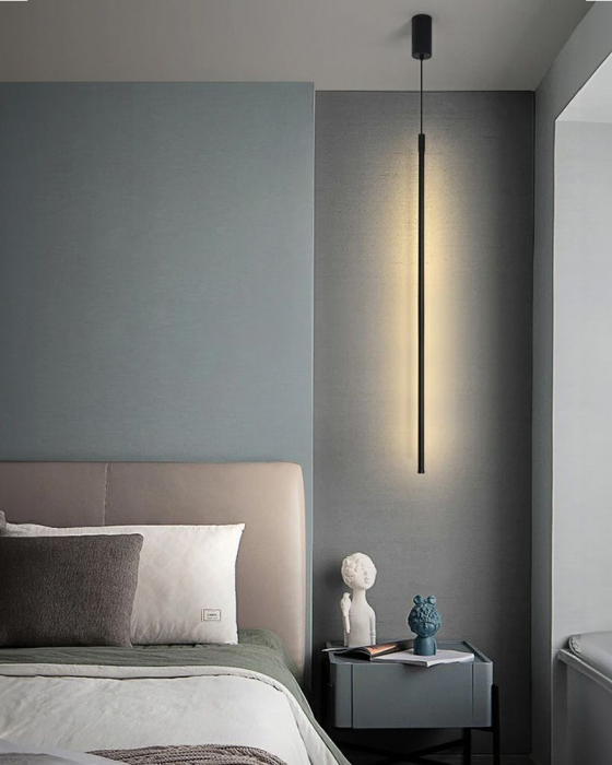 Lampă de tavan LED APP1413-C BLACK 100cm [9]