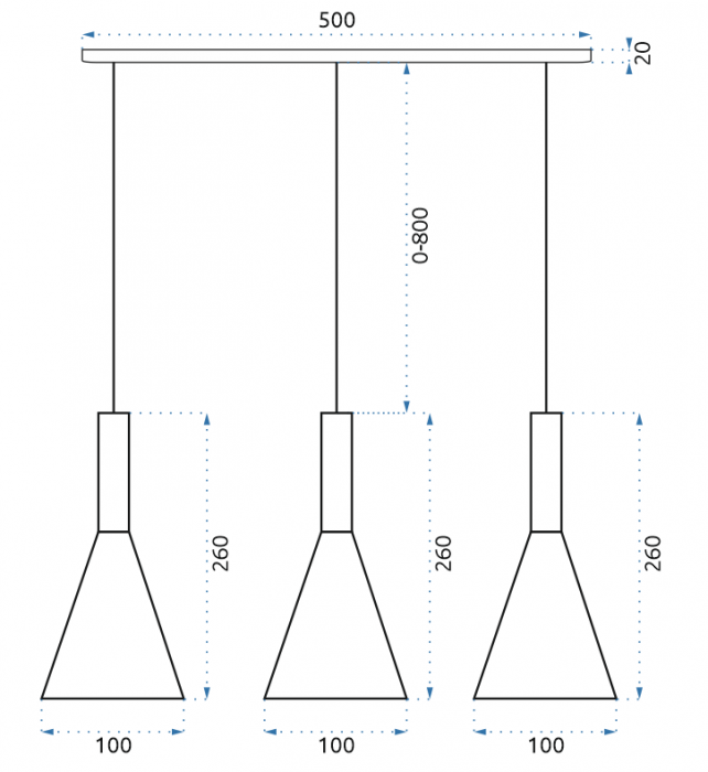 Lampa DE TAVAN LETIZ SET alb [7]