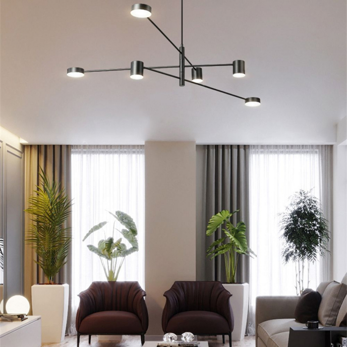 Lampă de tavan modernă cu 6 brațe APP597-6C [7]