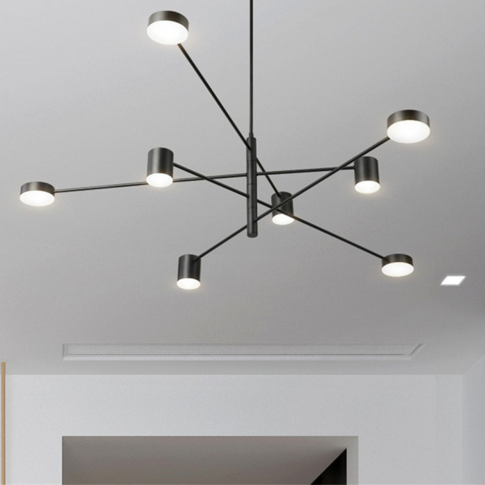 Lampă de tavan modernă cu 8 brațe APP598-8C [5]