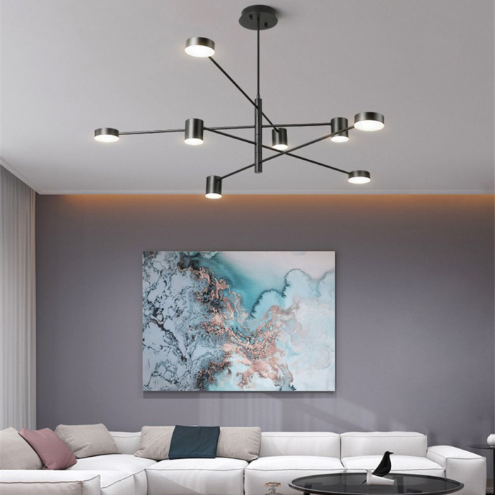 Lampă de tavan modernă cu 8 brațe APP598-8C [6]