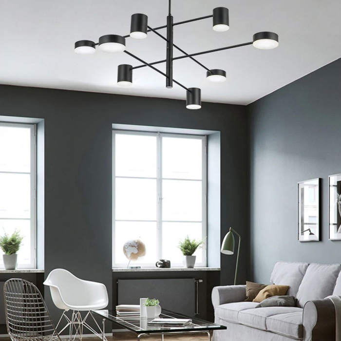 Lampă de tavan modernă cu 8 brațe APP598-8C [7]