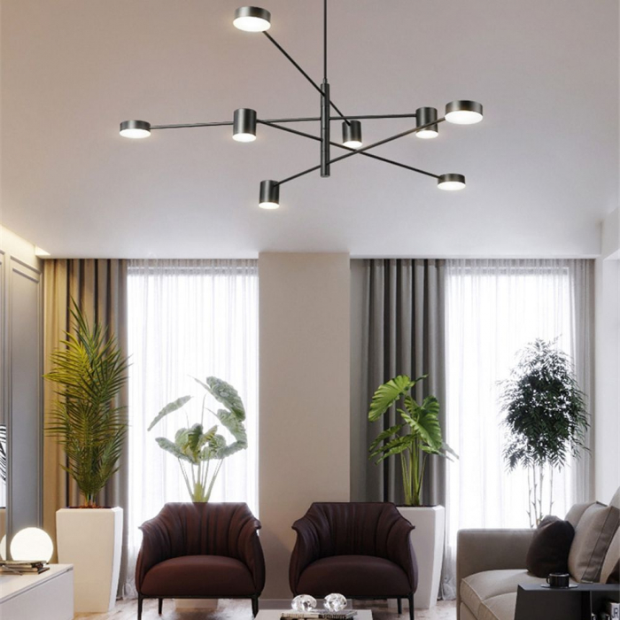Lampă de tavan modernă cu 8 brațe APP598-8C [8]