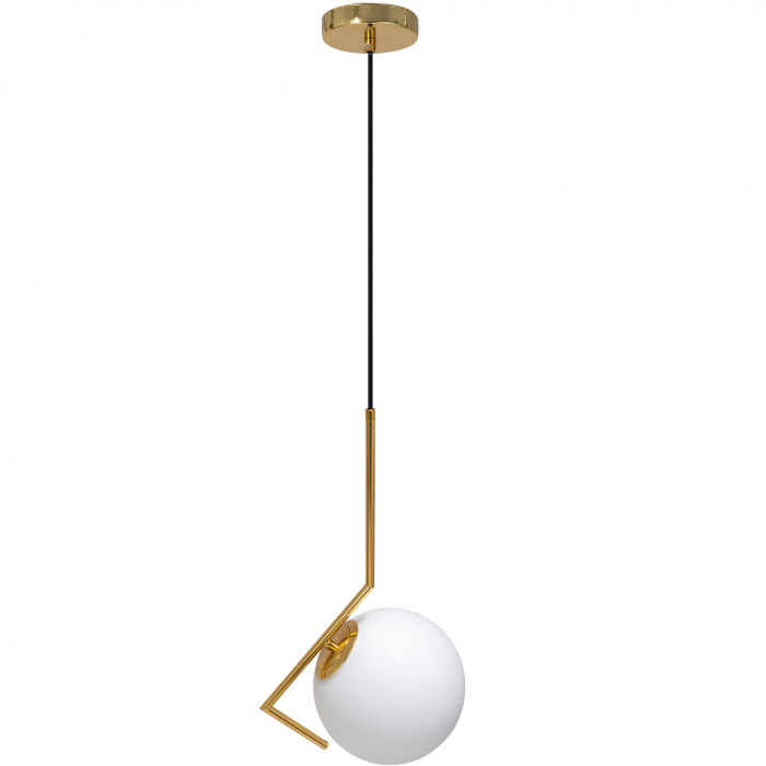 Lampă de tavan modernă din sticlă aurie APP429-1CP [3]