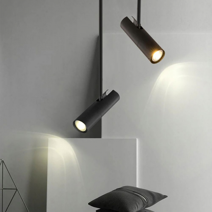 Lampă de tavan modernă LED neagra APP608-1C [3]