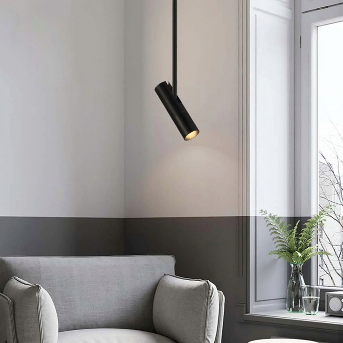Lampă de tavan modernă LED neagra APP608-1C [4]