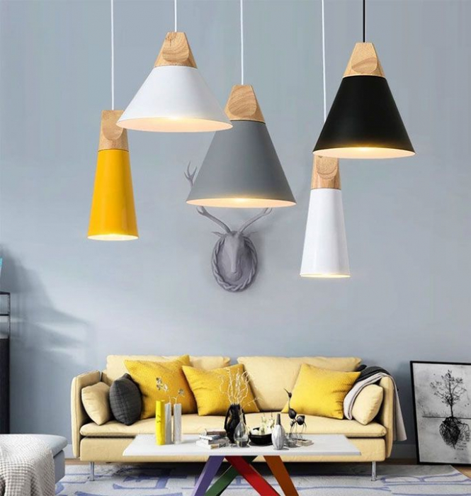 Lampa DE TAVAN SCANDI B alb [7]