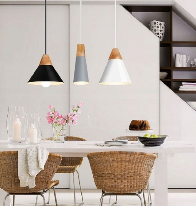 Lampa DE TAVAN SCANDI B alb [5]