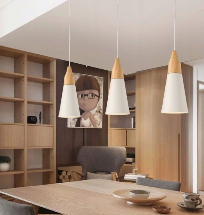 Lampa DE TAVAN SCANDI B alb [3]