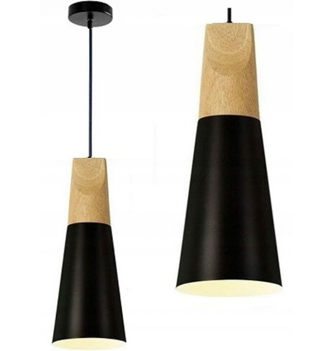 Lampa DE TAVAN SCANDI B negru [1]