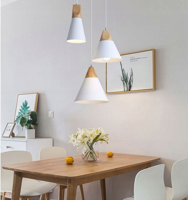Lampa DE TAVAN SCANDI SET CPR alb [3]