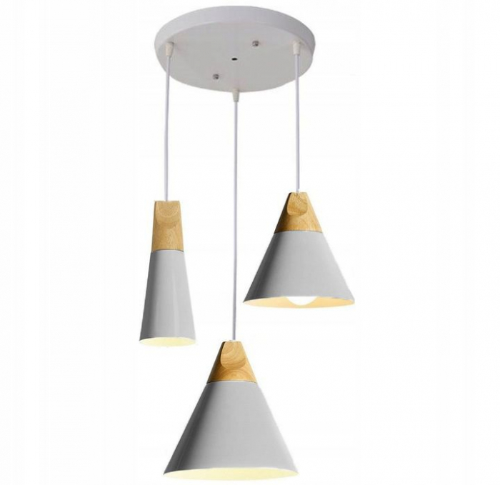 Lampa DE TAVAN SCANDI SET CPR gri [1]