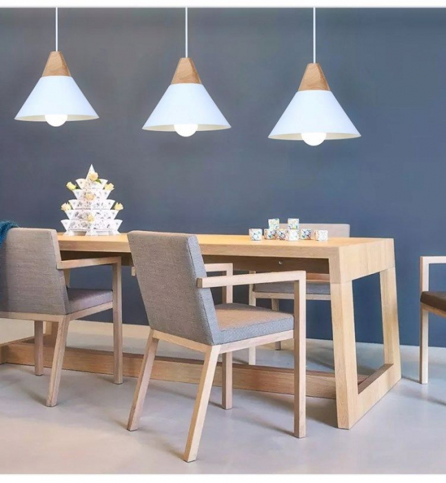 Lampa DE TAVAN SCANDIC C alb [12]