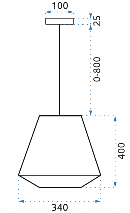 LAMPA DE TAVAN SUSPENDABILA APP217 [7]