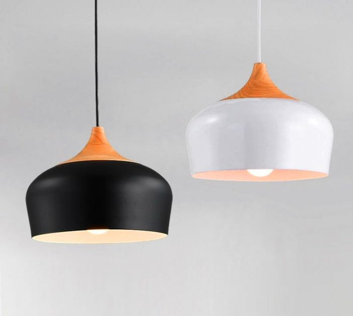 Lampa DE TAVAN SUSPENDABILA Bari negru [2]