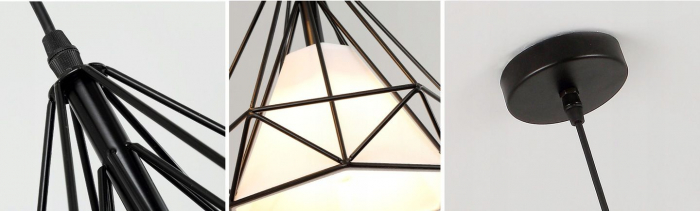 Lampa DE TAVAN SUSPENDABILA Bello APP010-1CP [10]