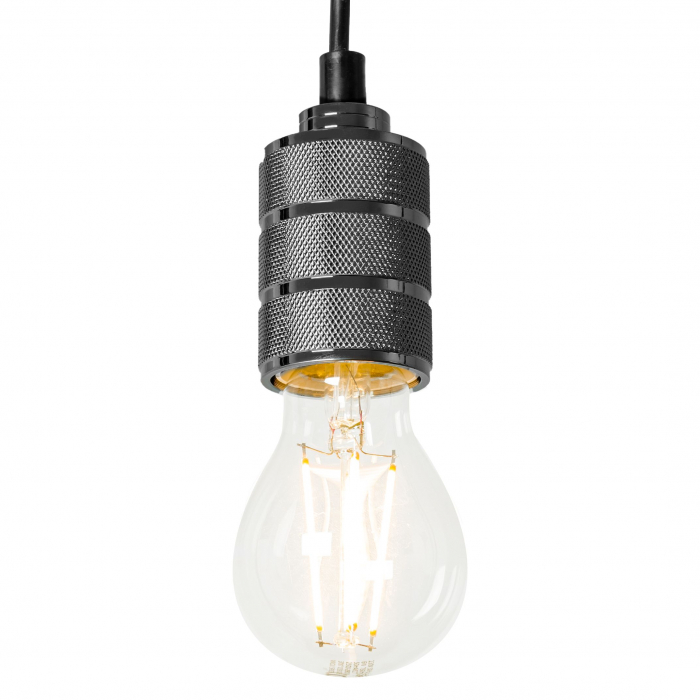 Lampa DE TAVAN SUSPENDABILA Crom Black APP345-1CP [2]