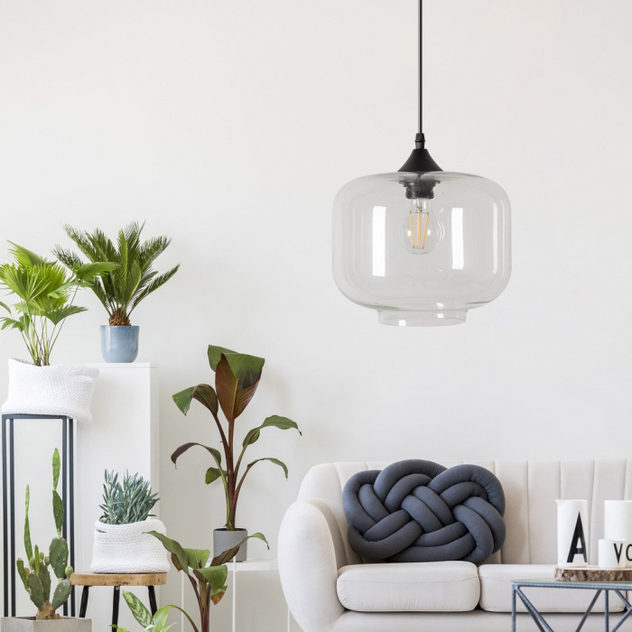 LAMPA DE TAVAN SUSPENDABILA din sticla APP312-1CP LOFT [4]