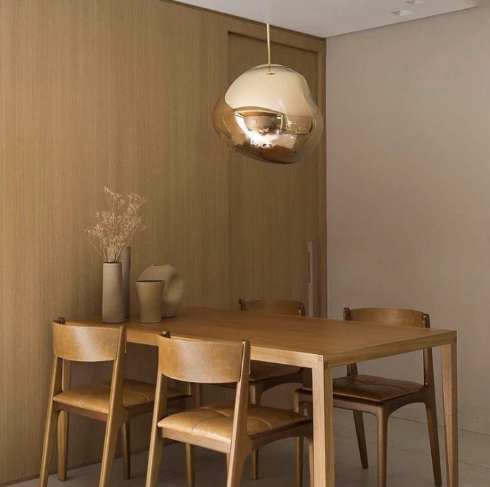 Lampa DE TAVAN SUSPENDABILA din sticla Gold APP331-1CP [6]