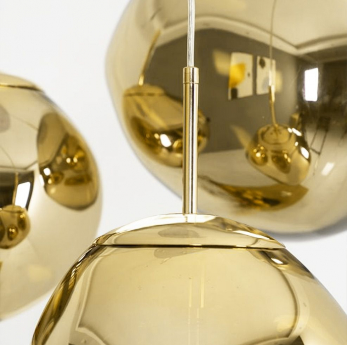 Lampa DE TAVAN SUSPENDABILA din sticla Gold APP331-1CP [4]