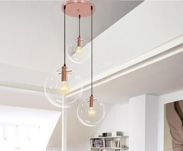 Lampa DE TAVAN SUSPENDABILA din sticla LASSI 20+25+30 cm [3]